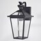 Vaxcel Derby 1 Light Matte Black Motion Sensor Dusk to Dawn Outdoor Wall Lantern Clear Glass Shade T0717 - alternate 8
